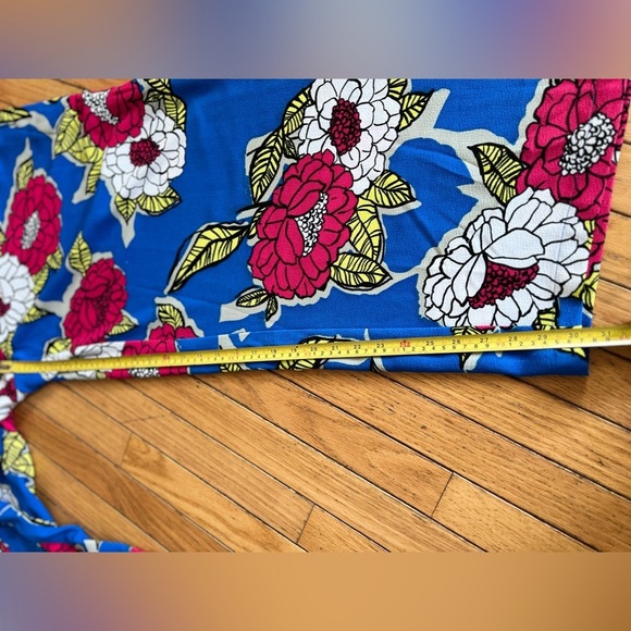 melissa mccarthy seven7 Wide Leg Trousers Pants 24w Floral Colorful Casual - Picture 6 of 7